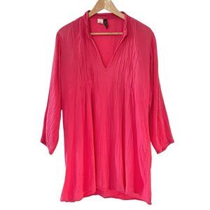 Lauren Ralph Lauren Coverup Tunic Top